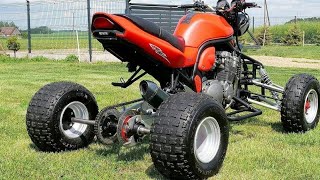 Modifies a Motorcycle 600cc into a Quad ATV