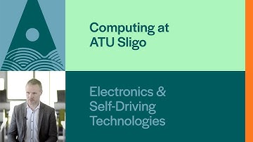 Electronics and Self Driving Technologies at ATU Sligo