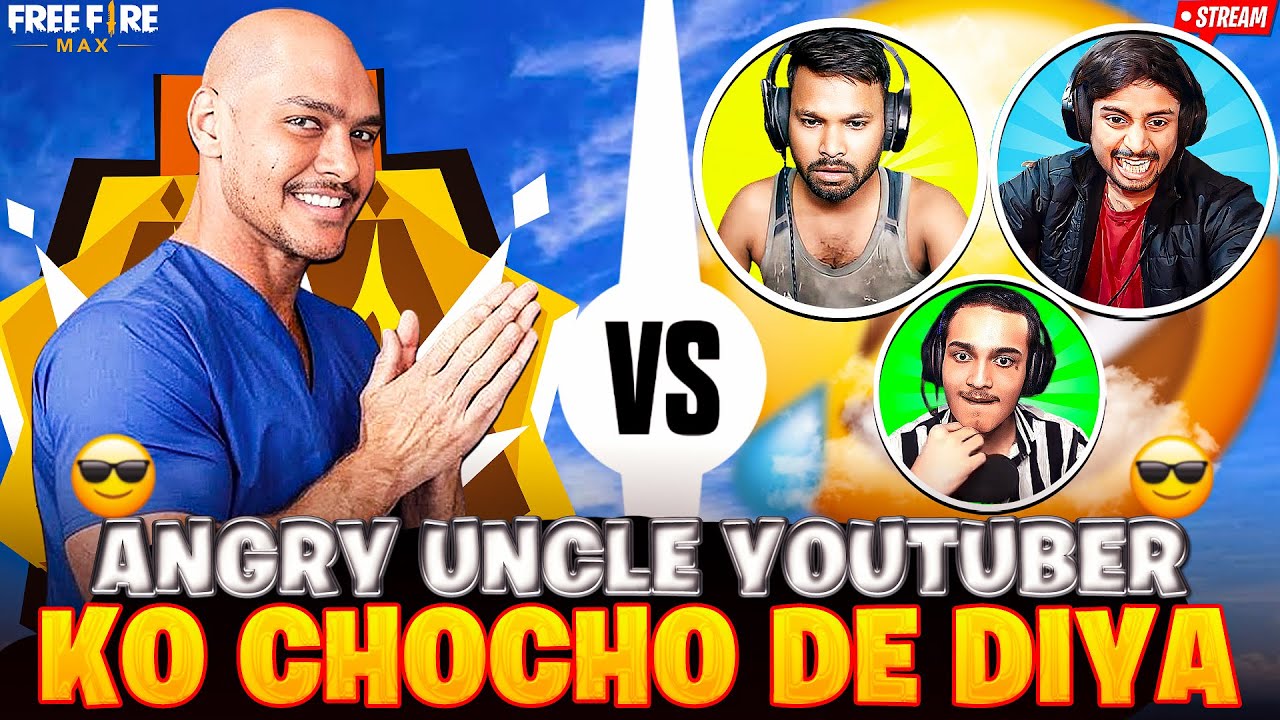 Angry Uncle And Joker Youtuber 