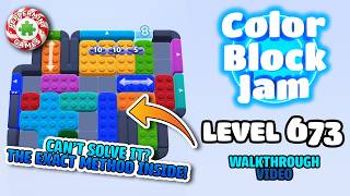 Color Block Jam - Level 673 Walkthrough