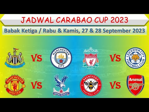 Jadwal Carabao Cup 2023 Malam Ini │ Newcastle vs Manchester City │ Liverpool vs Leicester │
