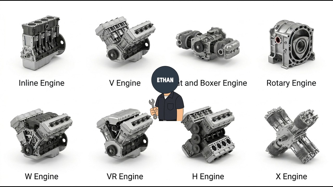 Every Engine Layout Explained - YouTube