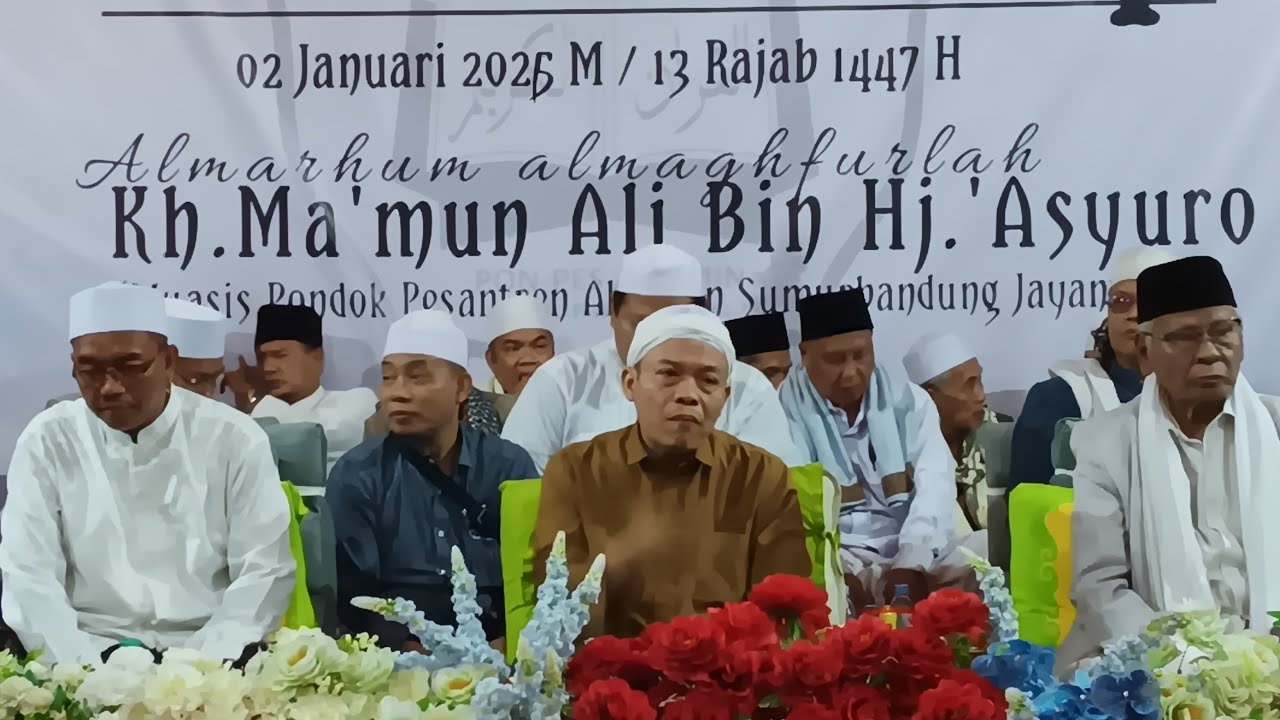 Live !! Haul ke 4 KH Ma'mun Ali bin Hj. Asyuro Muasis Ponpes Al- Amin Sumurbandung
