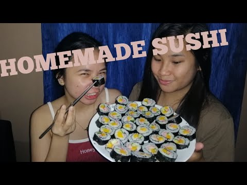 Video: Paano Gumawa Ng Sushi Sa Bahay