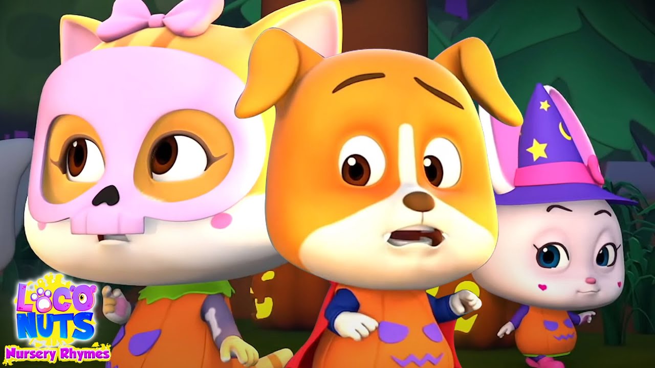Five Little Pumpkins | Scary Halloween Song and Nursery Rhymes for Kids ...