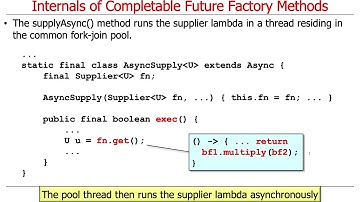 Advanced Java CompletableFuture Features: Factory Method Internals