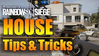 BEST SPAWN TRAPPING AND KILL SPOTS ON HOUSE - RAINBOW SIX SIEGE