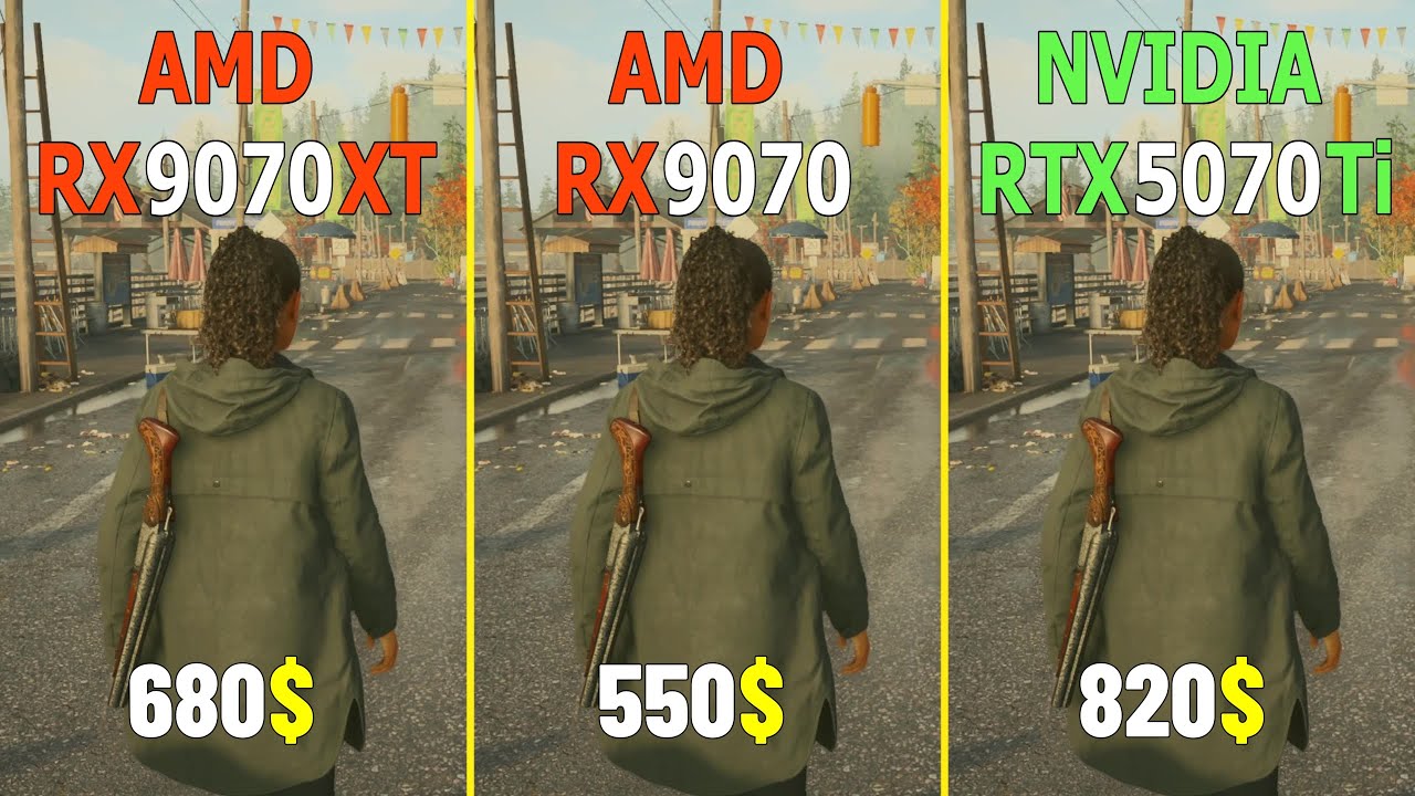 Test RX 9070 XT vs RX 9070 vs RTX 5070 Ti Test in 10 GAMES Native - RT ...