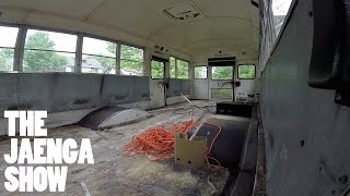 Transforming a schoolbus into a tour bus! // The Jaenga Show Ep. 2