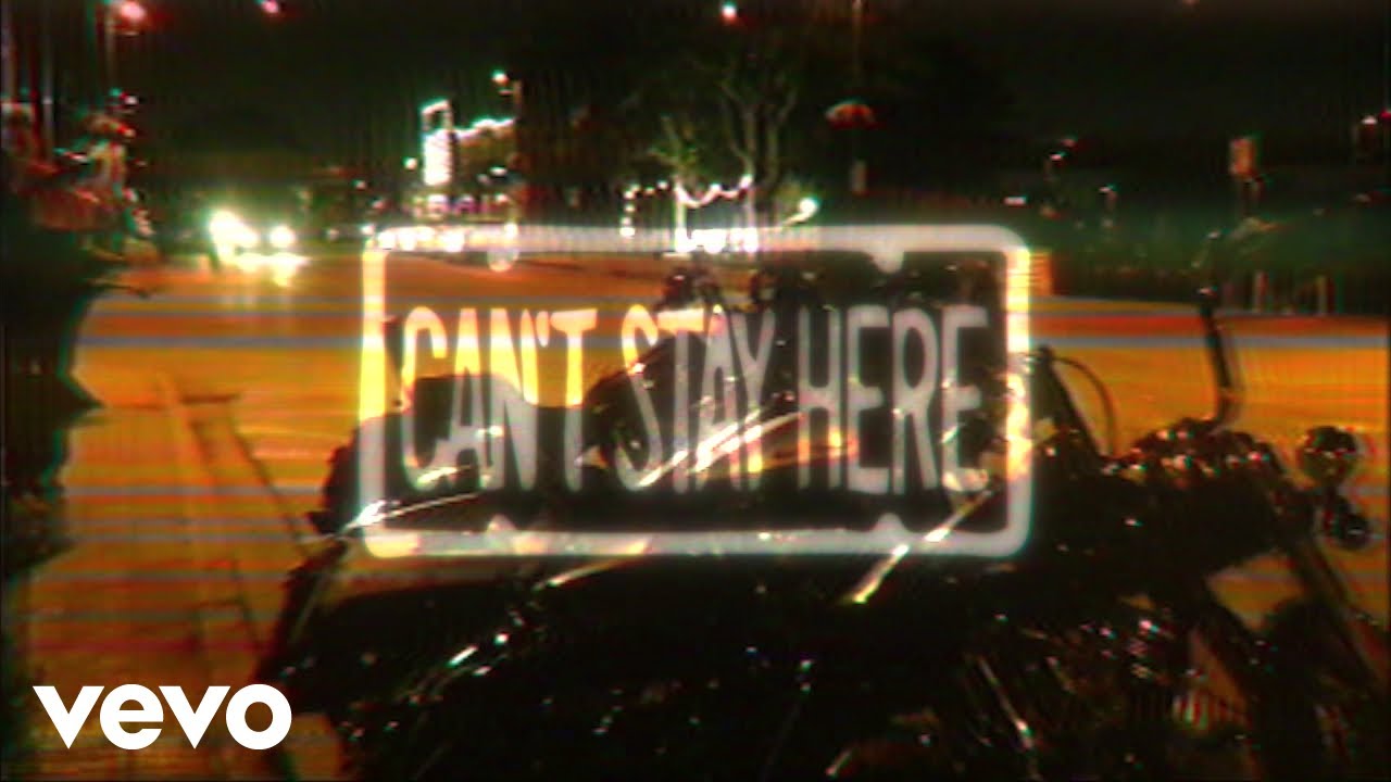 mgk - cant stay here (Official Lyric Video)