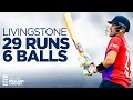  Fours  Sixes  Liam Livingstone Smashes 29 Runs off 6 Balls  England v Pakistan  T20I 2021