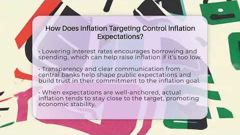 How Does Inflation Targeting Control Inflation Expectations? - Inflation Insight Channel