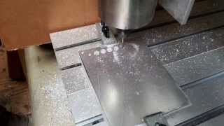 Desktop CNC - Cutting Aluminum