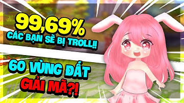 MINI WORLD BLOCK ART : 99,69% CÁC BẠN SẼ BỊ TROLL | THỬ THÁCH VƯỢT QUA 60 VÙNG ĐẤT GIẢI MÃ