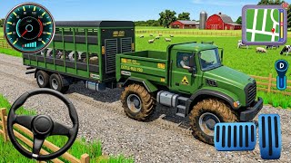 Modern Tractor Farming Driving Simulator 3D - New Tractor Games - Android Gameplay Journey screenshot 5