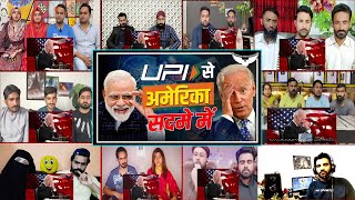 Why does the USA hate India's UPI system | How UPI is Replacing VISA by Rahul Malodia Reaction