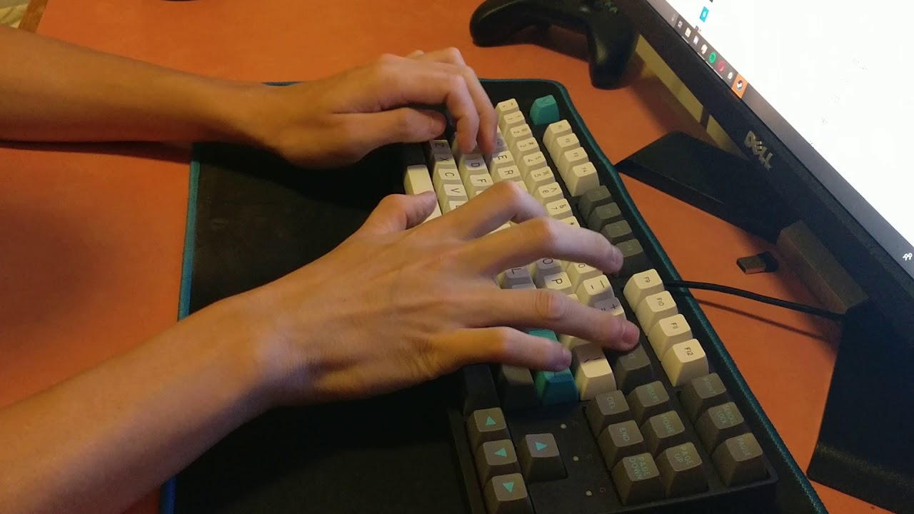 CM Masterkeys S + SA F22 Keycaps Typing Sounds (Cherry MX Browns) [ASMR]