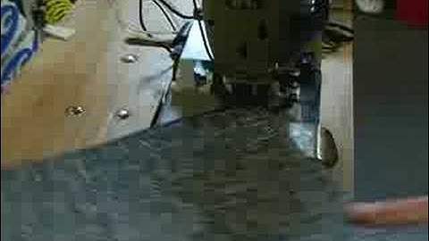 Carpet Binding Machine Automated For Carpet Samples and Squares Model SBA