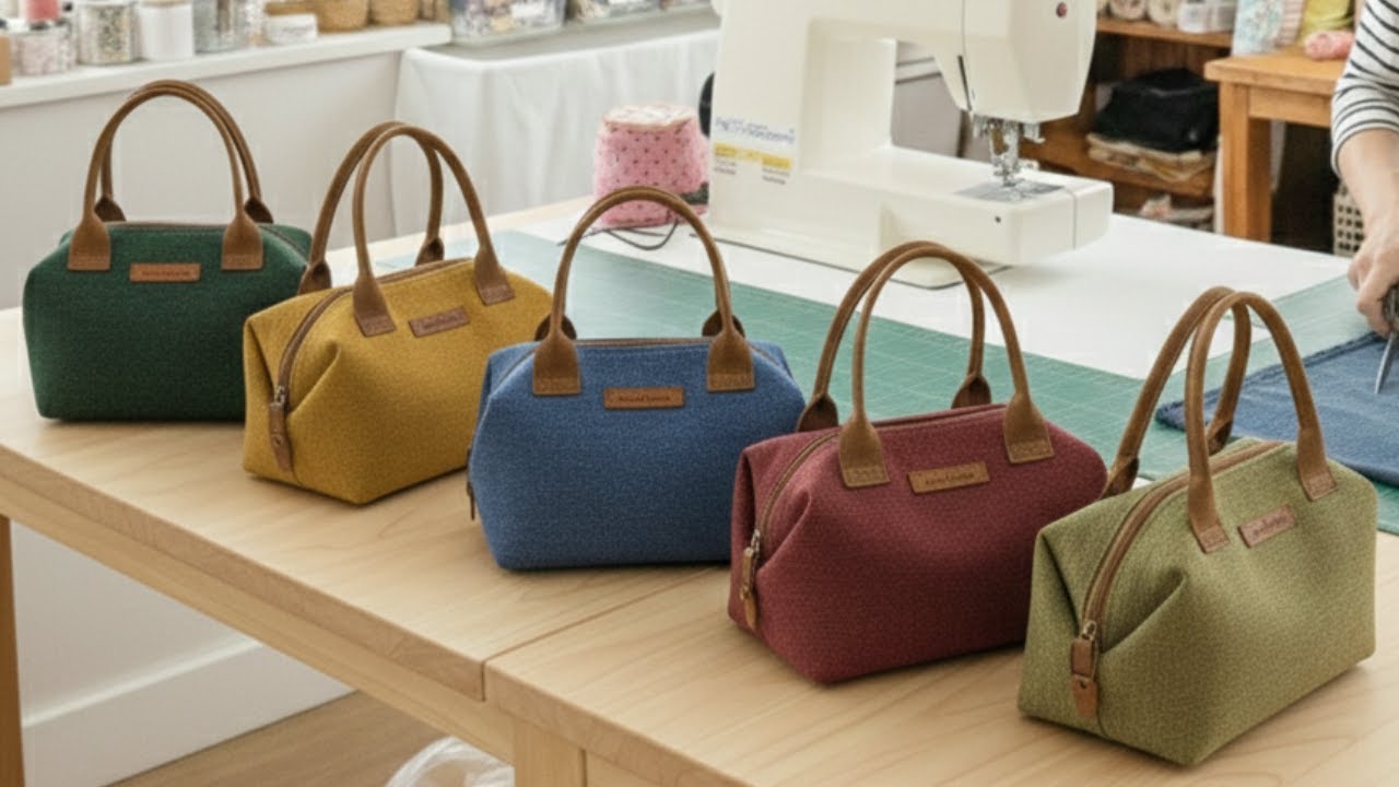 DIY 안입는 청바지와 바지로 아주 쉽고 귀여운 가방 만들기/청바지 리폼/Make a super simple and cute bag out of old jeans and pants