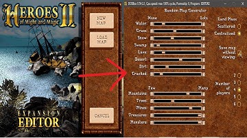 Random map generator for Heroes 2, yes he really does exist!