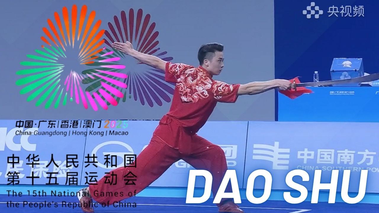 2025 China National Games Wushu Men’s Daoshu Final（第十五届全运会 武术 男子刀术 决赛）