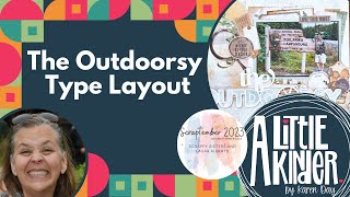 Scraptember Day 1| 49th and Market| Pear Tree Cutfile #scraptember2023