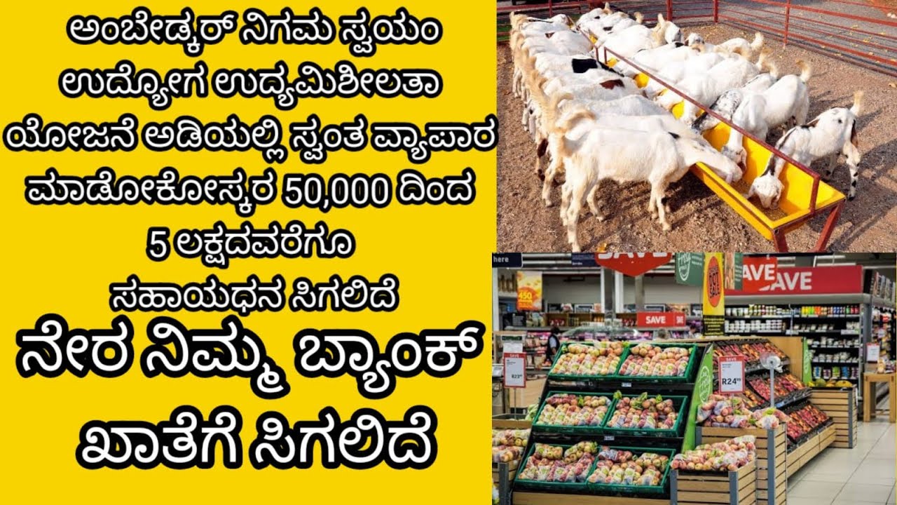 Ambedikar Nigama Business Loan yojana 2022 online apply | Business loan 2022 