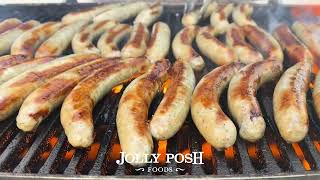 Lincolnshire Style Chipolata Bangers ASMR Relaxing Comfort Food Video