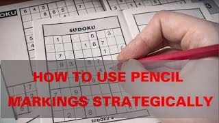Pencil marking candidates in Sudoku-Full Example and Explanation | Sudoku Beginner Tutorial