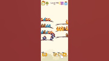 bird sort color game leval 145 #games #birdsortcolor #colorgame #gaming #birdsort #colormatchinggame