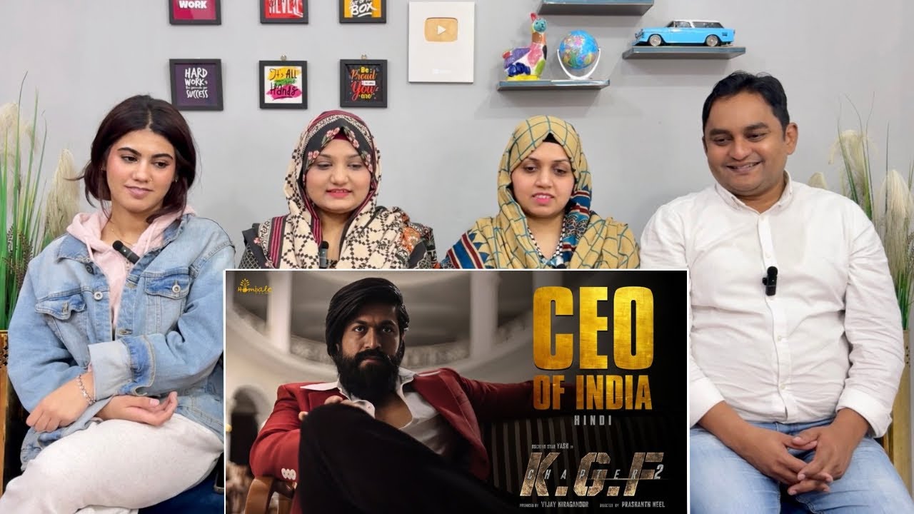 CEO Of India Scene Reaction! | KGF Chapter 2 | Yash | Raveena Tandon | Prashanth | Filmi Reactology