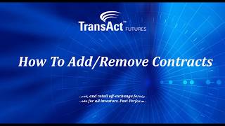 How To Add/Remove Contracts
