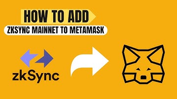 How to add zksync mainnet to metamask