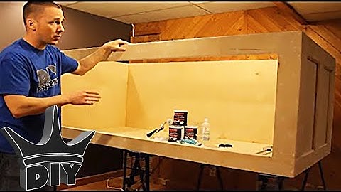 HOW TO: Build a plywood aquarium | Part 1 | Building the tank TUTORIAL