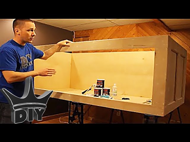 How To Build A Plywood Aquarium Part 1 Building The Tank Tutorial Youtube