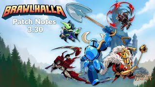 Shovel Knight Crossover Event! - Brawlhalla Patch 3.30