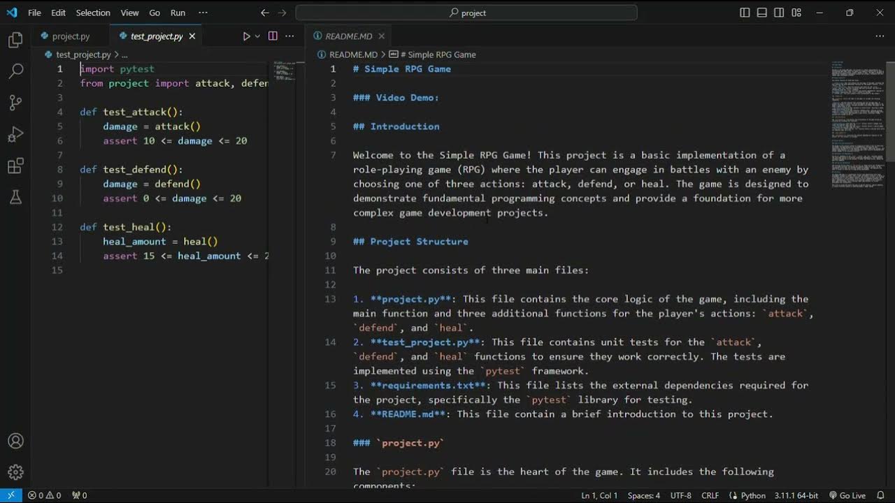 CS50's Indroduction to Python Programming Final project - YouTube