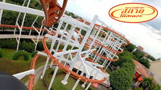 Sky Coaster 4K POV - Dream World Thailand | รถไฟเหาะ สกายโคสเตอร์ สวนสนุกดรีมเวิลด์