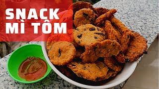 Cách Làm Món Snack Mì Tôm Ăn Vặt Độc Lạ Giòn Siêu Ngon William Thong