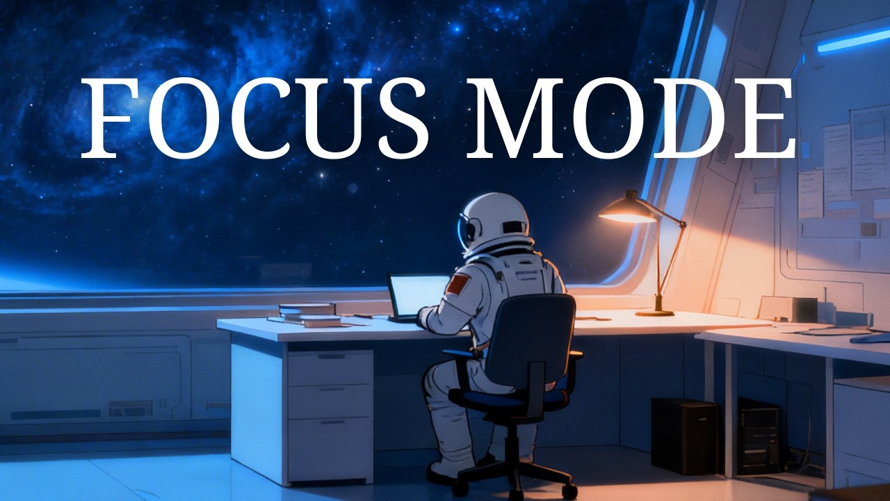 Deep Focus Orbit 🌌 | 1 Hour Space Lofi for Study, Work & Concentration