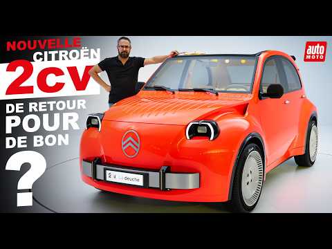 Citroën 2CV Concept | Elle annonce un modèle de production attendu en 2028