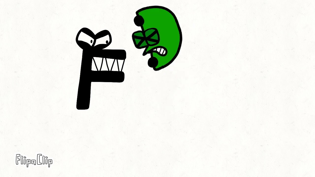 F Gets ANGRY!! And D has died already? Alphabet Lore