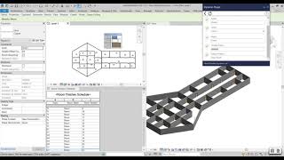 Draw Floor with Finishes * on just One click using Dynamo.