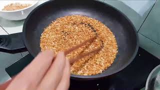 Cách làm muối rang đơn giản tại nhà - Dạy nấu ăn