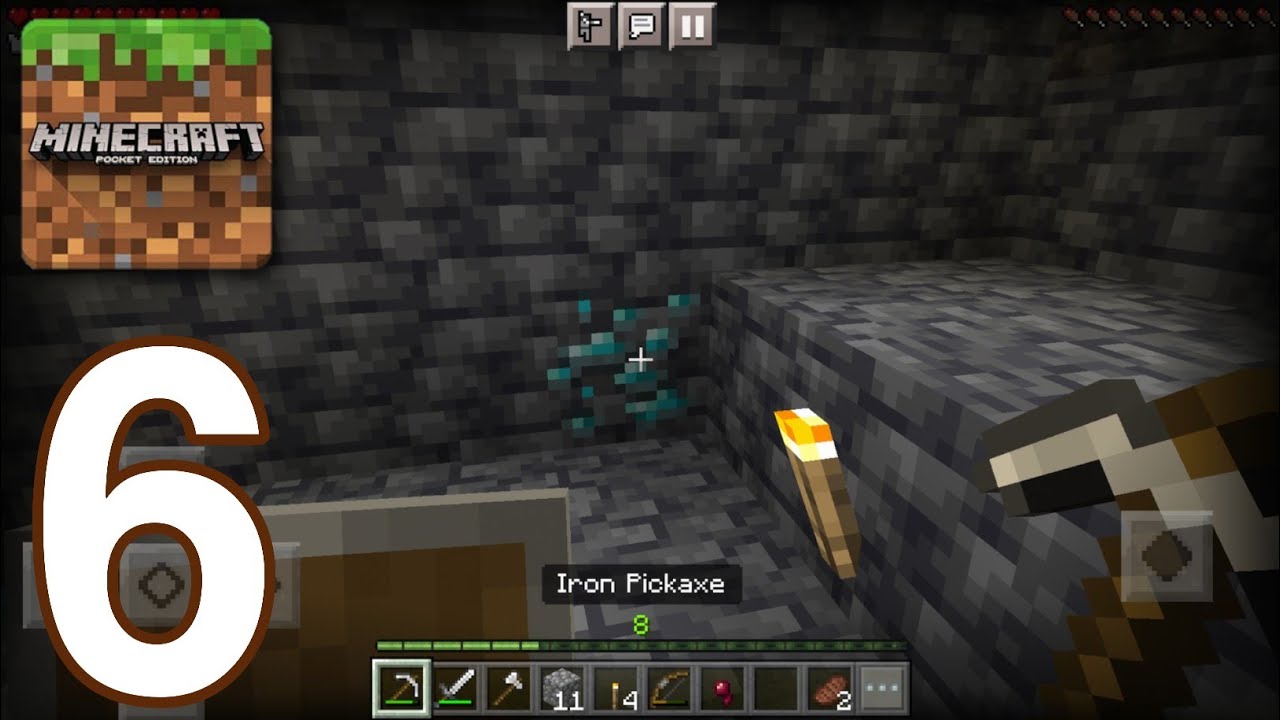 Minecraft: Pocket Edition Part 6 - Gameplay Walkthrough - New Update 1. ...