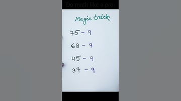 《Trending subtraction trick》 #addition #subtraction #mathematics  #ytshorts #shorts