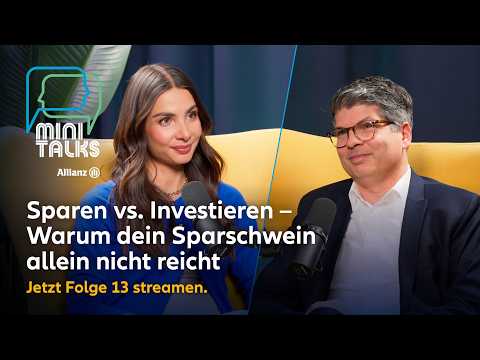 Allianz MiniTalks #13: Saving vs. Investing – Why Your Piggy Bank Isn't Enough