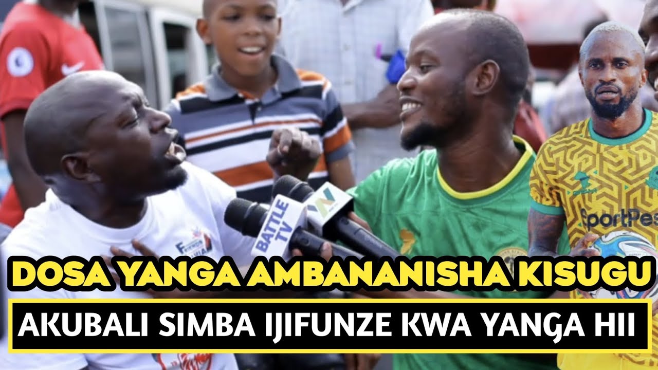 DOSA YANGA AMBANANISHA KISUGU AKUBALI SIMBA IJIFUNZE KWA YANGA/ATUBU ...