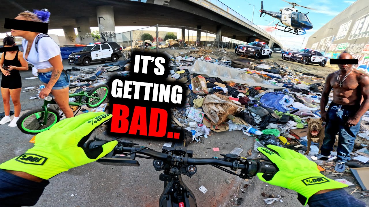 RIDING DEEP IN LA & I FOUND THE WORST OF IT ALL..