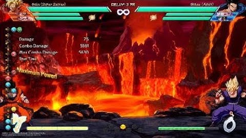 Ssj Goku side switch combo